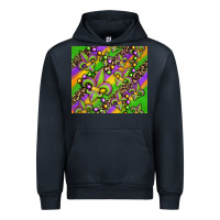 Navy mardi gras carnival fleur de lis Urban Hoodie - Jasminsmagicworld