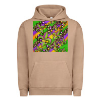 Pigment Burro mardi gras carnival fleur de lis Urban Hoodie - Jasminsmagicworld