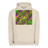 Pigment French Oak mardi gras carnival fleur de lis Urban Hoodie - Jasminsmagicworld