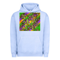 Pigment Grape Ice mardi gras carnival fleur de lis Urban Hoodie - Jasminsmagicworld