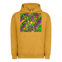 Pigment Peanut Butter mardi gras carnival fleur de lis Urban Hoodie - Jasminsmagicworld