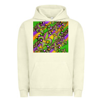 Pigment Pistachio mardi gras carnival fleur de lis Urban Hoodie - Jasminsmagicworld