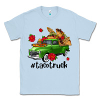 Dusty Blue tacotruck olivia Classic Tee - OliviaCreatesArt