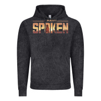 Vintage Black i have spoken Vintage Hoodie - baoMotion