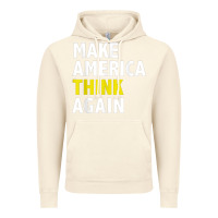 Vintage Artic Make America Think Again Funny Elections President Politics Vintage Hoodie - baoMotion