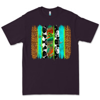 Plum western brushstrokes Premium Tee - OliviaCreatesArt