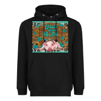 Black whats shakin bacon baby pig Heavyweight Hoodie - RanaPortraitStore