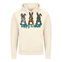 Vintage Artic Happy Easter Vintage Hoodie - CowhideDigitalArt