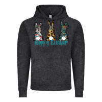 Vintage Black Happy Easter Vintage Hoodie - CowhideDigitalArt