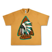Peanut Butter indian headdress arrowhead Urban Heavy Tee - Jasminsmagicworld