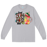 Moon Dust Sweet Summer Time Long Sleeve Tee - CowhideDigitalArt