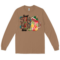 Toasted Coconut Sweet Summer Time Long Sleeve Tee - CowhideDigitalArt