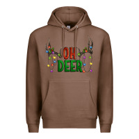 Chestnut Oh deer christmas Premium Hoodie - Artiststas