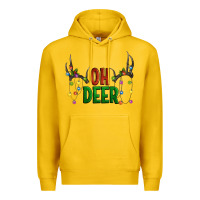 Lemon Oh deer christmas Premium Hoodie - Artiststas