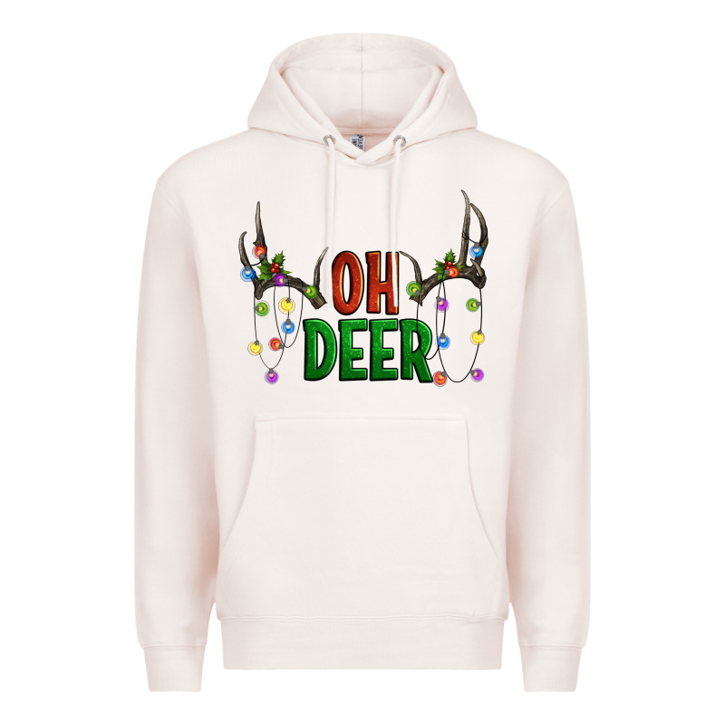 Oh Deer Christmas Premium Hoodie by Artiststas | Teevron