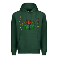 Sports Green Oh deer christmas Premium Hoodie - Artiststas