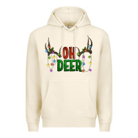 Tofu Oh deer christmas Premium Hoodie - Artiststas