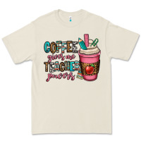 Bone coffee gives me teacher powers Premium Tee - OliviaCreatesArt