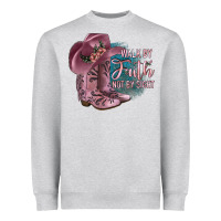 Walk By Faith Not By Sight Heavyweight Sweatshirt | Teevron