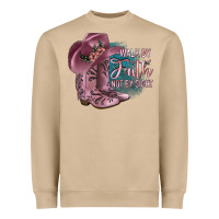 Mushroom Walk By Faith Not By Sight Heavyweight Sweatshirt - JahusDesignShop