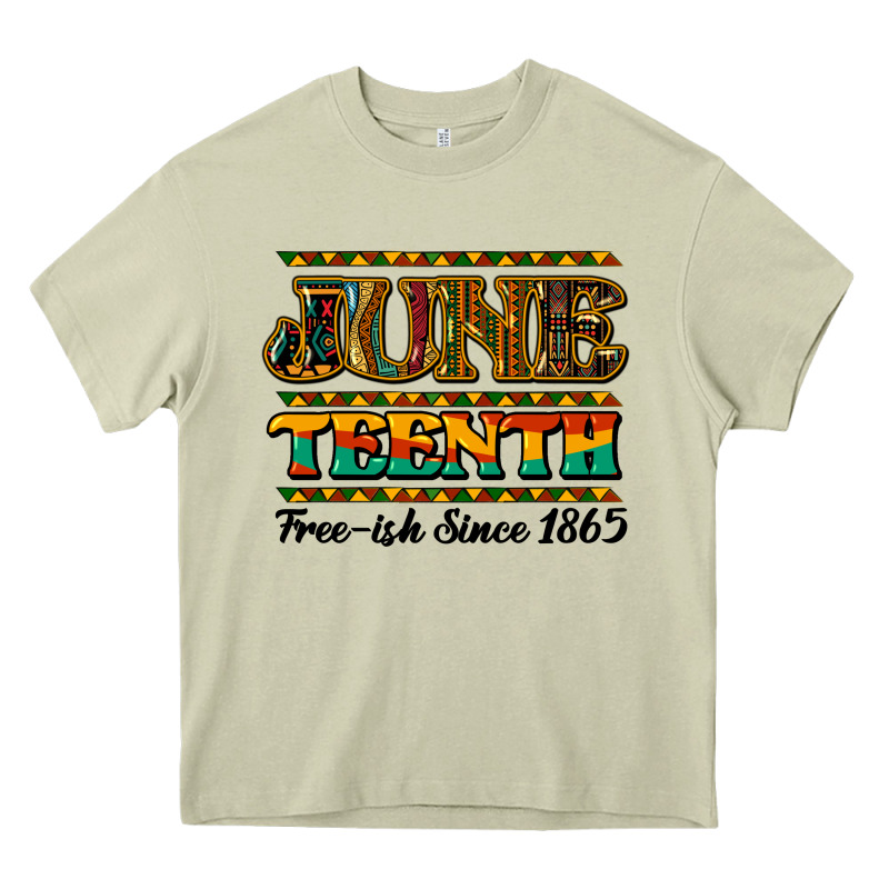 Juneteenth Heavy Core Tee by HowdyJamesFarm | Teevron