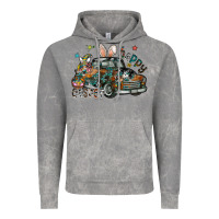 Cloud Rock Happy Easter Vintage Hoodie - CowhideDigitalArt