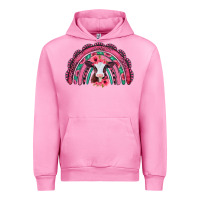 Fuchsia Pink valentines day pink gemstones baby calf rainbow Urban Hoodie - Jasminsmagicworld