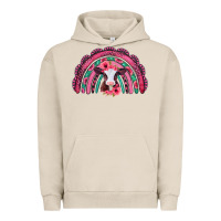 Pigment French Oak valentines day pink gemstones baby calf rainbow Urban Hoodie - Jasminsmagicworld