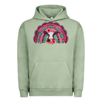 Pigment Oil Green valentines day pink gemstones baby calf rainbow Urban Hoodie - Jasminsmagicworld