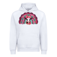 White valentines day pink gemstones baby calf rainbow Urban Hoodie - Jasminsmagicworld
