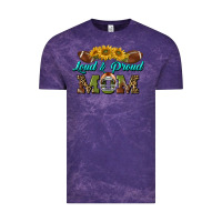 Cloud Purple loud and proud mom Vintage Tee - BundleAndBundleShop