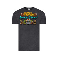 Vintage Black loud and proud mom Vintage Tee - BundleAndBundleShop