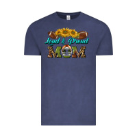 Vintage Denim loud and proud mom Vintage Tee - BundleAndBundleShop