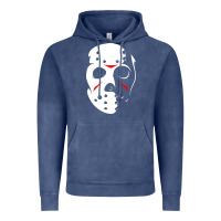 Vintage Denim jason hockey mask halloween Vintage Hoodie - baoMotion