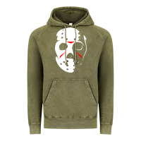 Vintage Olive jason hockey mask halloween Vintage Hoodie - baoMotion