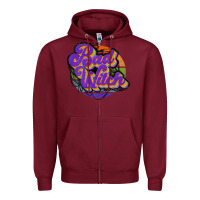 Burgundy bad witch Zipper Hoodie - JahusDesignShop