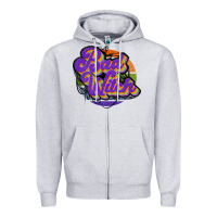 Heather Grey bad witch Zipper Hoodie - JahusDesignShop