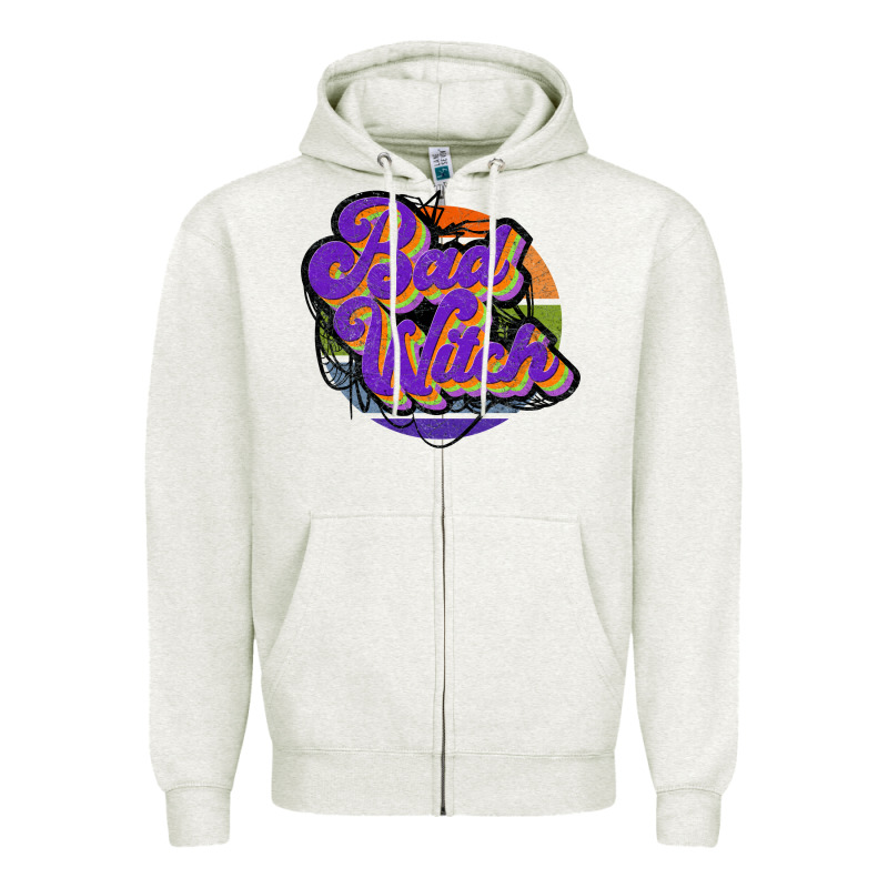 Bad Witch Zipper Hoodie by JahusDesignShop | Teevron