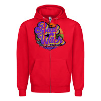 Red bad witch Zipper Hoodie - JahusDesignShop
