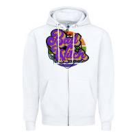 White bad witch Zipper Hoodie - JahusDesignShop