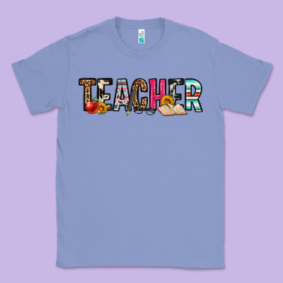 Teacher Classic Tee Designed By Oliviacreatesart