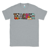 Heather Grey teacher Classic Tee - OliviaCreatesArt