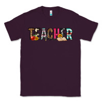 Plum teacher Classic Tee - OliviaCreatesArt