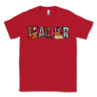 Red teacher Classic Tee - OliviaCreatesArt