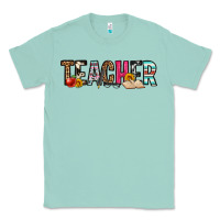 Seafoam teacher Classic Tee - OliviaCreatesArt