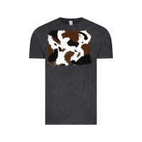 Vintage Black cowhide Vintage Tee - RanaPortraitStore