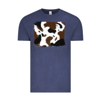 Vintage Denim cowhide Vintage Tee - RanaPortraitStore