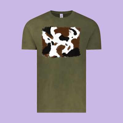 Cowhide Vintage Tee Designed By Ranaportraitstore