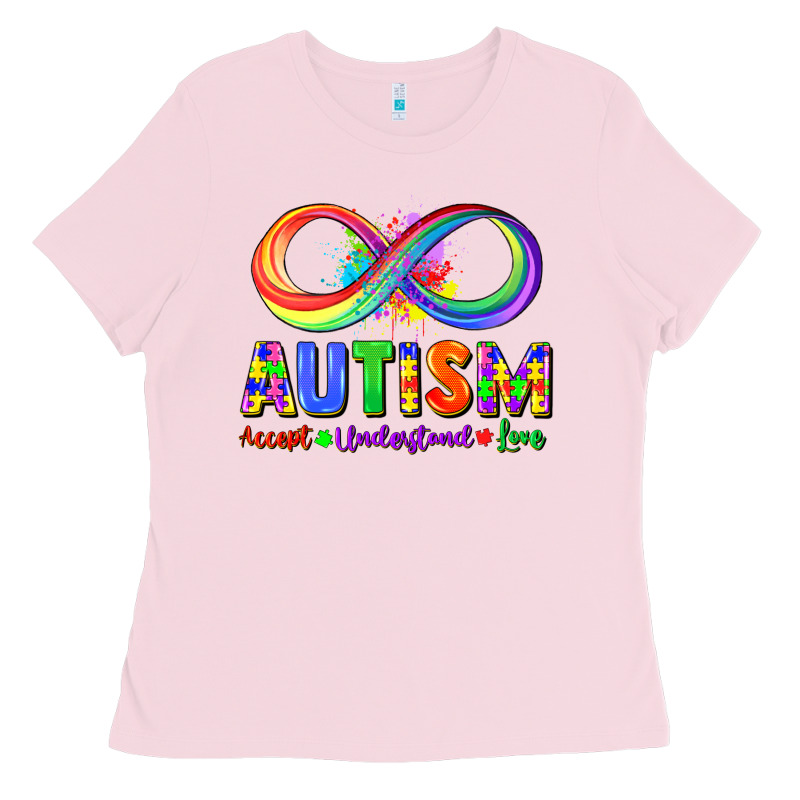Autism Accept Understand Love Ladies Tee by FaDigitalArtStudio | Teevron