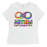White Autism accept understand love Ladies Tee - FaDigitalArtStudio